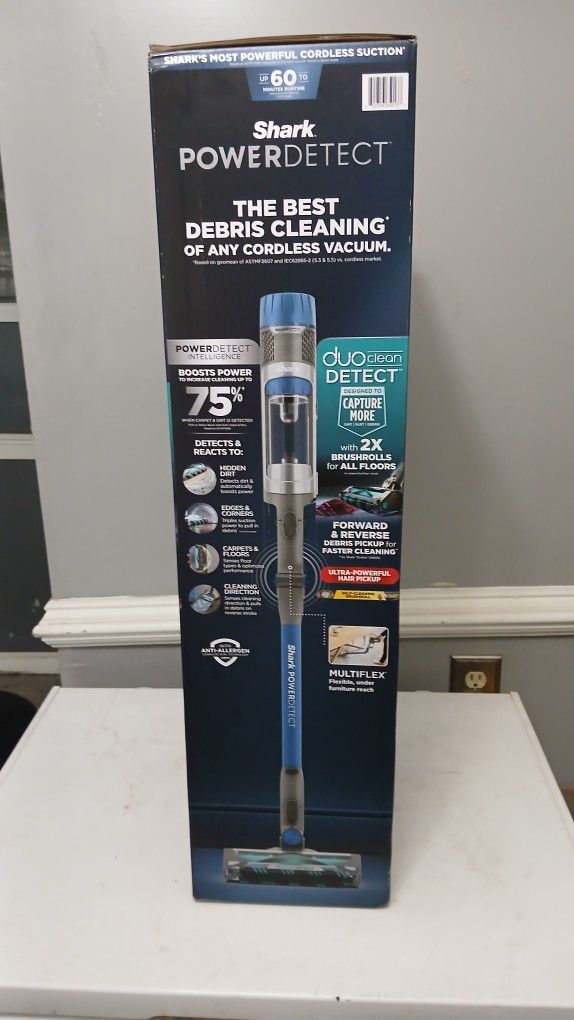 NEW Shark POWERDETECT Cordless Vacuum - DuoClean Detect!