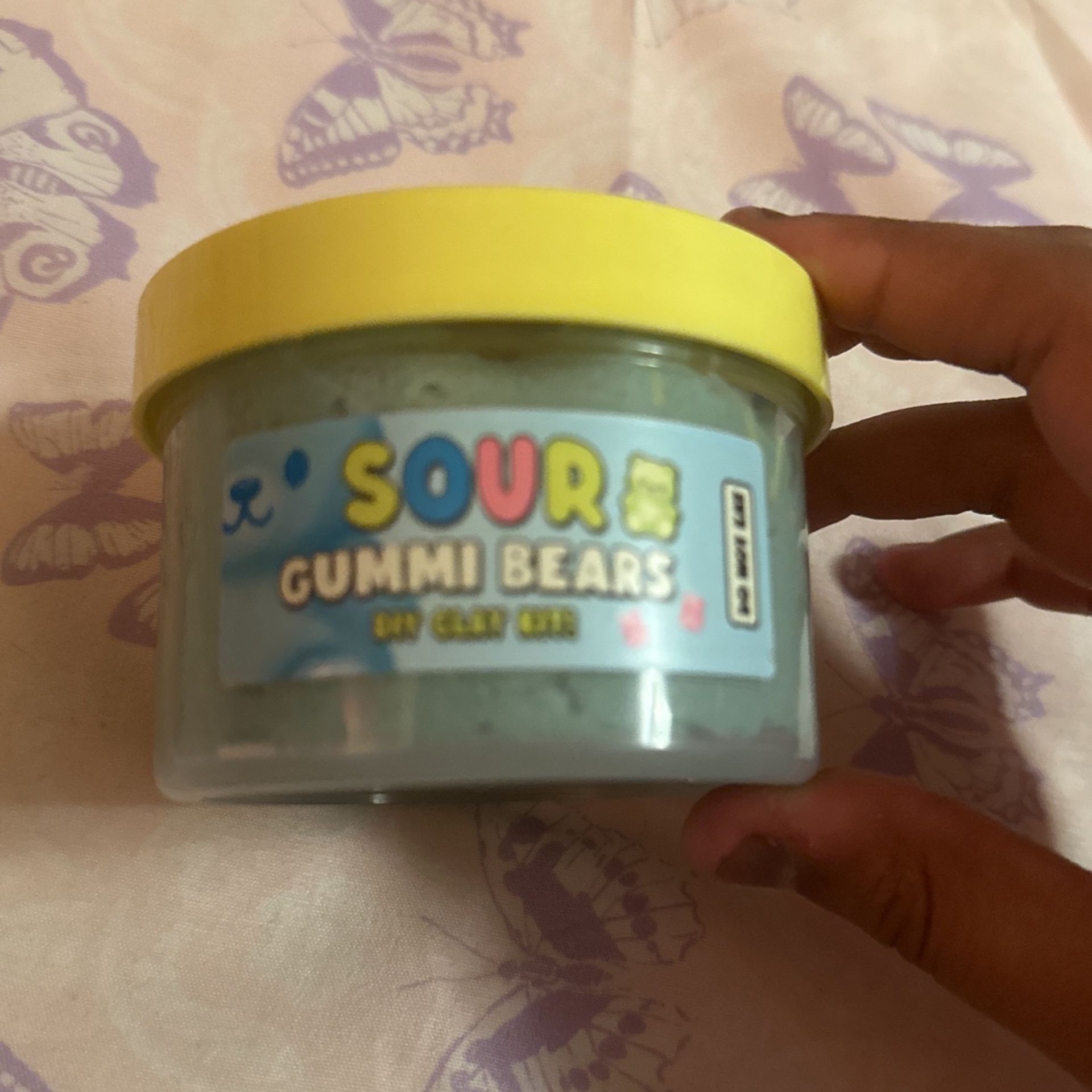 Peachybbies Slime Sour Gummy Bears