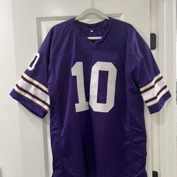 Fran Tarkenton Autographed Jersey - MN Vikings