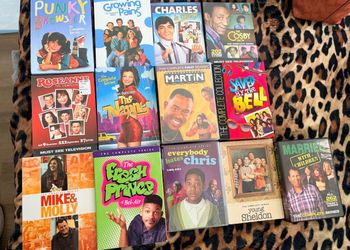 12 TV COMPLETE DVD SERIES PLUS 1 SEASON OF CHARLES IN CHARGE, BRAND NEW AND SEALED