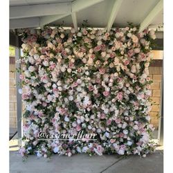 Flower Wall Backdrop 