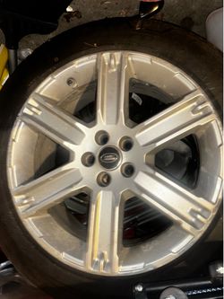 Land Rover Tires + Rim