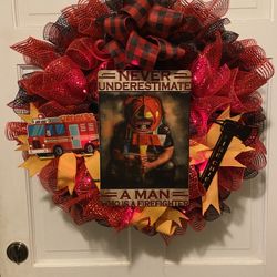 Fireman Wreath 
