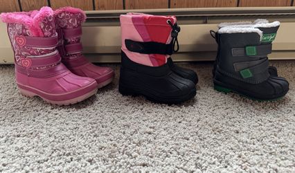 Kids Snow Boots (sizes/prices vary)