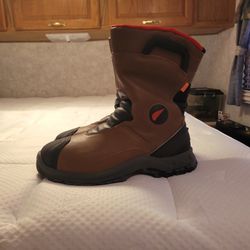 Size 12 Red Wings Steel Toe Boots Brown 