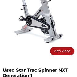 Star Trac Spinner Bike