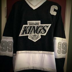 Los Angeles Kings #99 Wayne Gretzky Retro NHL Hockey Jersey - S.M.L.XL.2X.3X