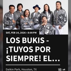 Tickets Para El Concierto De Los Bukis