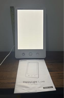 Verilux HappyLight Luxe LED Light Therapy Lamp $40