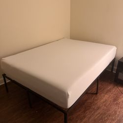 Queen Memory Foam Mattress With Tempurpedic Cooling Mattress Topper