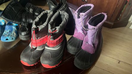 Votas Para La Nieve Niña Y Niño 