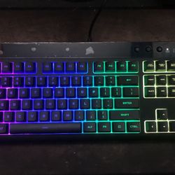 Brand new Corsair keyboard and Corsair mouse 