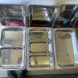 COMBO Chafing Dishes - 3 Pack 10 Quart Buffet Chafing Dishes