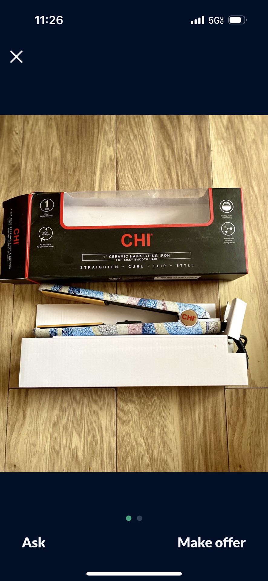 NEW CHI HAIR STRAIGHTENER 