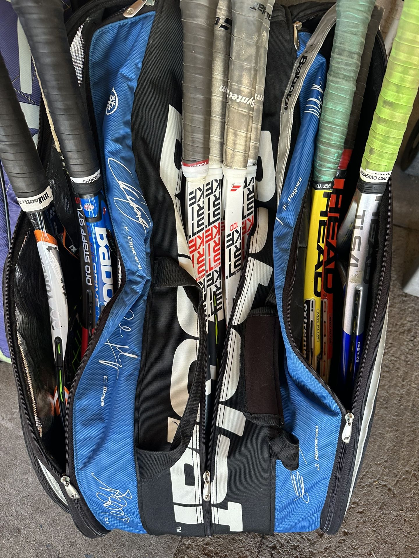 Tennis Rackets Babolat Yonex Wilson Head