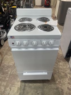 Premier 20 in. 2.42 cu. ft. Electric Range in White