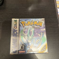 Pokemon Crystal Gameboy Color