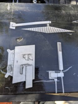 Casainc Antique Bronze Shower Set