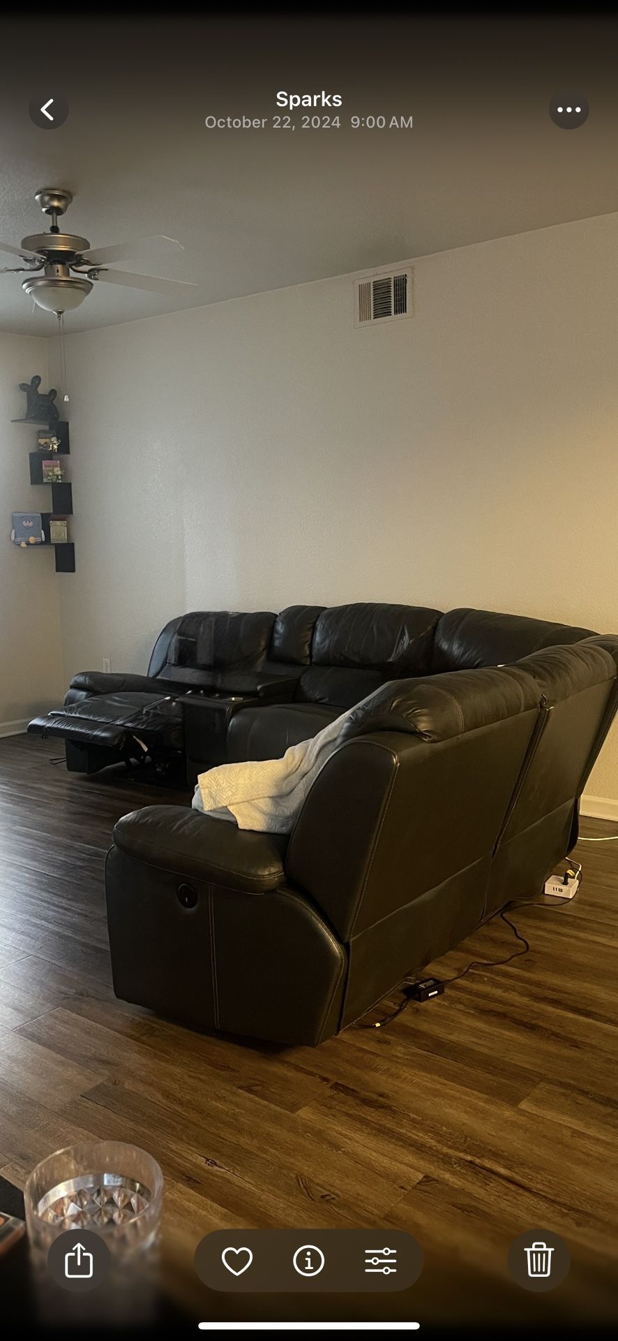 Black Sectional Couch
