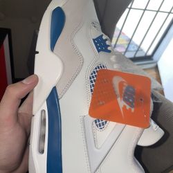 Nike Air Jordan Retro 4 ‘Industrial Blue’ Size 12