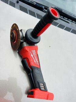 M18 18V Lithium-Ion Brushless Cordless 4-1/2 in./5 in. Grinder w/Paddle Switch (Tool-Only)