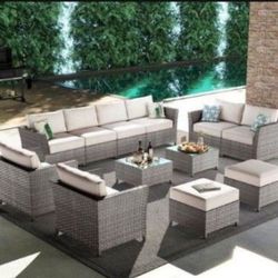 Gorgeous Patio Furniture Set Brand New In The Box 12 Pieces Patio Furniture 🆕🚚🆕