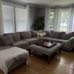 Sectional And Ottoman