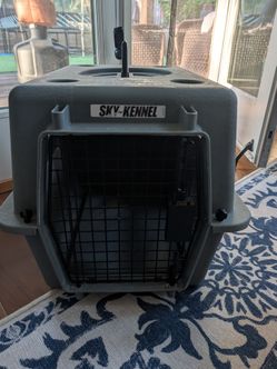 Portable dog kennel pet carrier