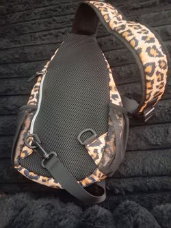 Cheetah bag over the shoulder back