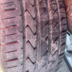 Rim 1. And Tire New 245-30R22