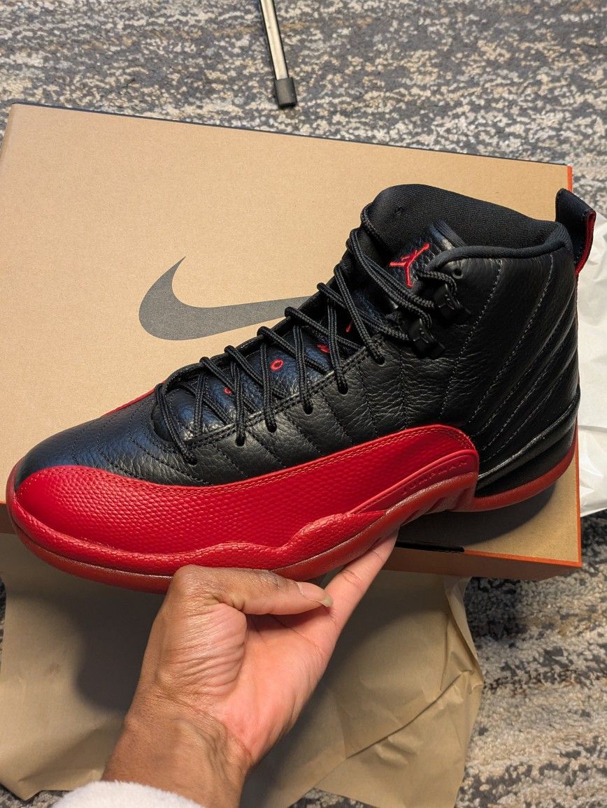 Jordan 12 Retro Flu Game Size 12
