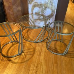 Coffee Table and End Tables