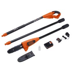 Black & Decker 20V MAX Cordless Pole Saw, 8-Inch, 1.5 Ah