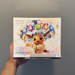 Pokemon Prismatic Evolutions Elite Trainer Box