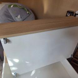 Under Bed Drawers With Wheels. Beige