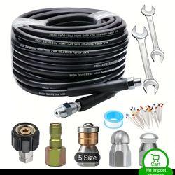 50 Foot Sewer Jet Kit For Pressure Washer