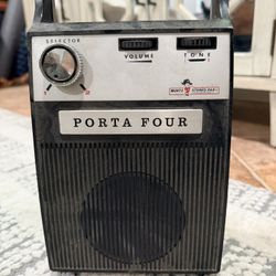 Vintage Muntz Porta Four-4-track Stereo-Pak cartridge player 