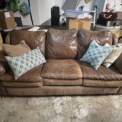 Free! Leather Couch