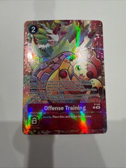 Digimon Card Offense Training P-103 Holo