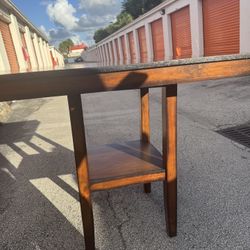 Small Tall Dinnig Table Solid Wood