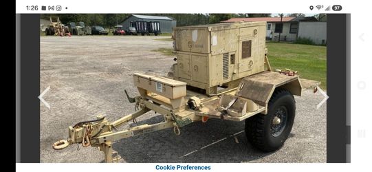 1999 MEP 802A 5kw Generator