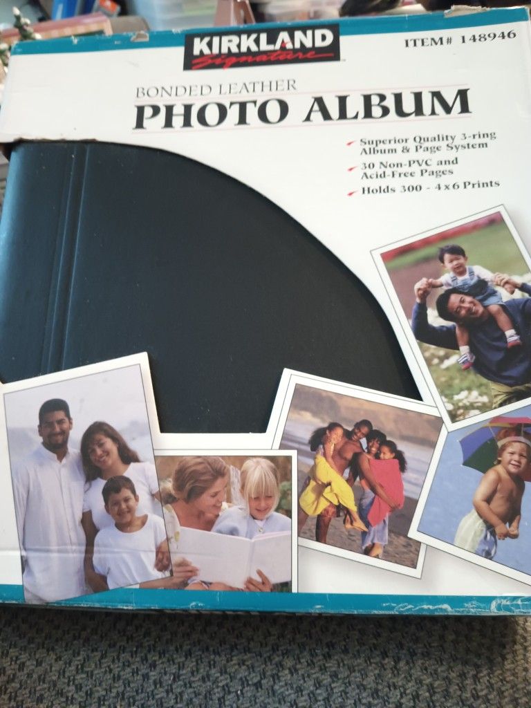 Bonded Leather Photo Album 