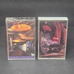 VixenCassette Cassette Tape Lot (2) Rev It Up EMI Music Distribution