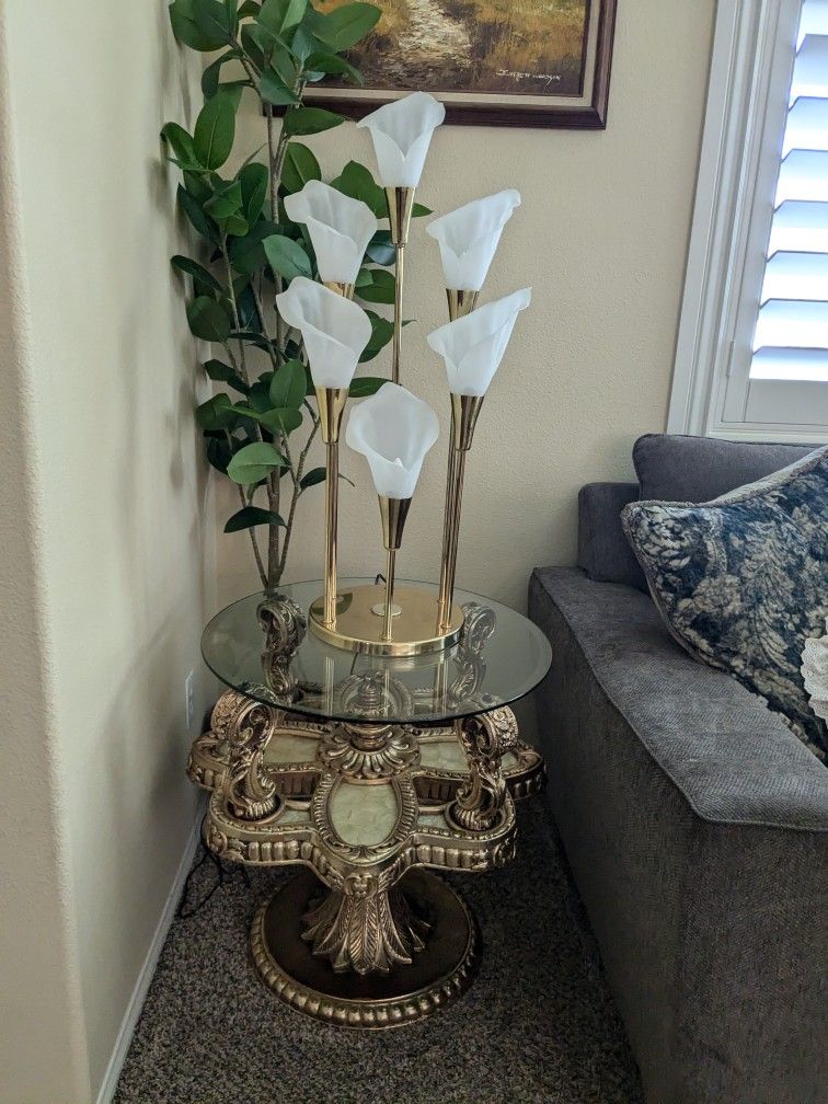 Hollywood Regency Side Tables