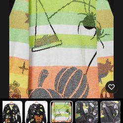 Halloween Mickey Mouse Cardigan 