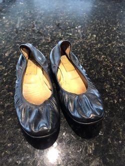 Lanvin lBallerina Flats 36 36.5 us 6 blacks