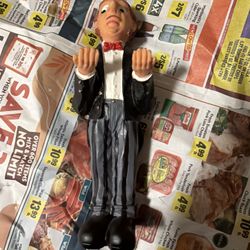 Hand Painted Antique James Butler Holder 