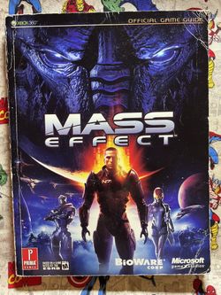 Mass effect oficial game guide Xbox 360