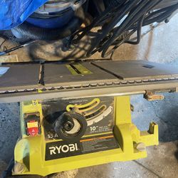 Ryobi Table Saw With Stand