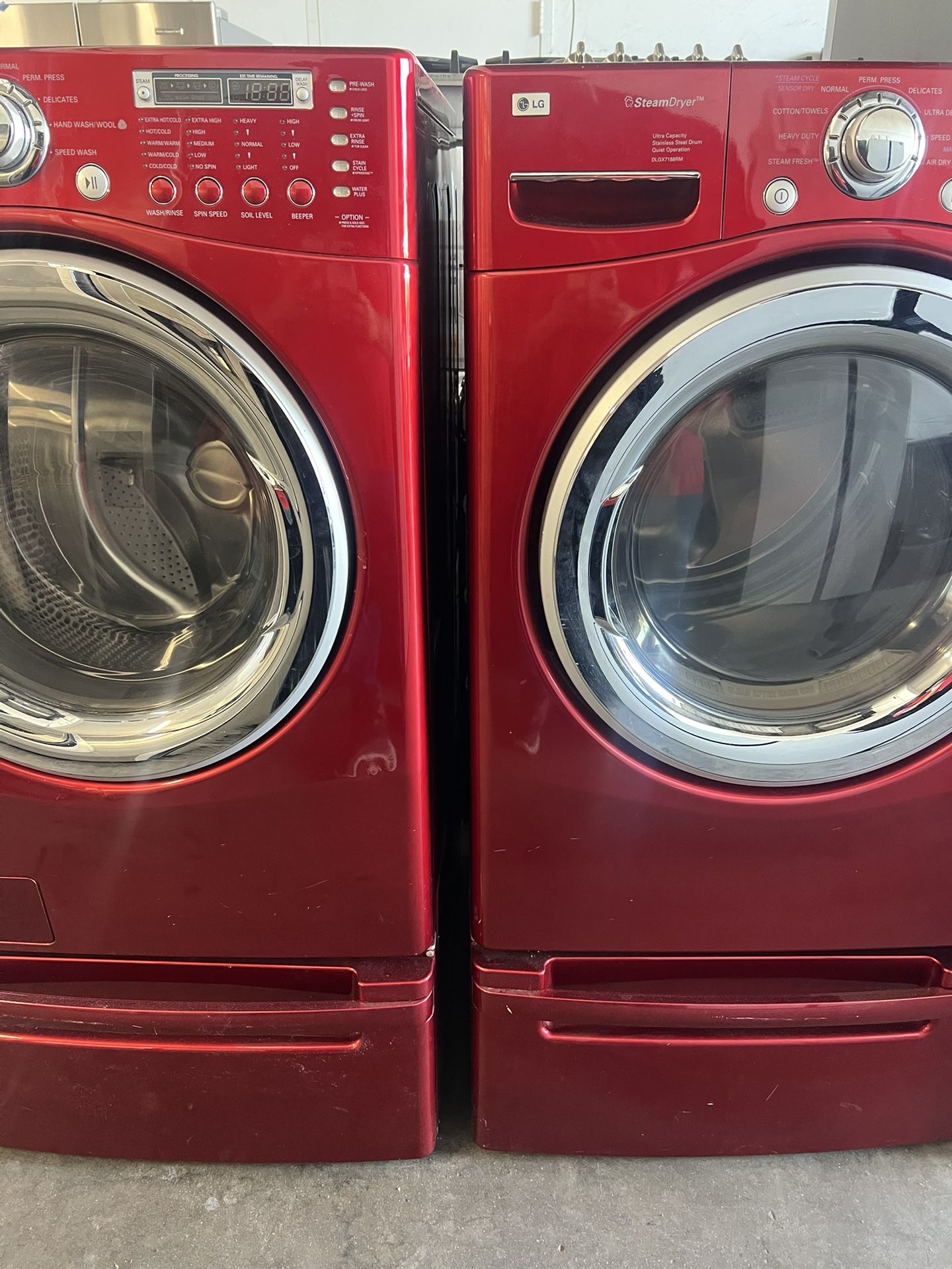 LG Set Of Washer And Dryer